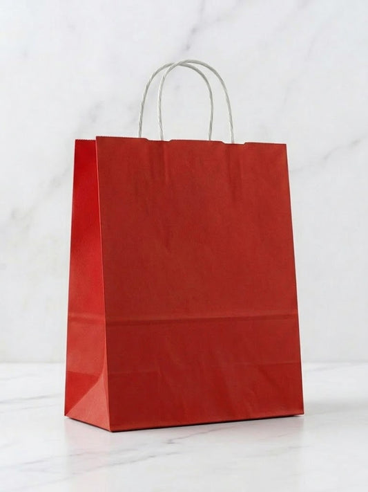 Luxe Papieren Draagtas Rood
