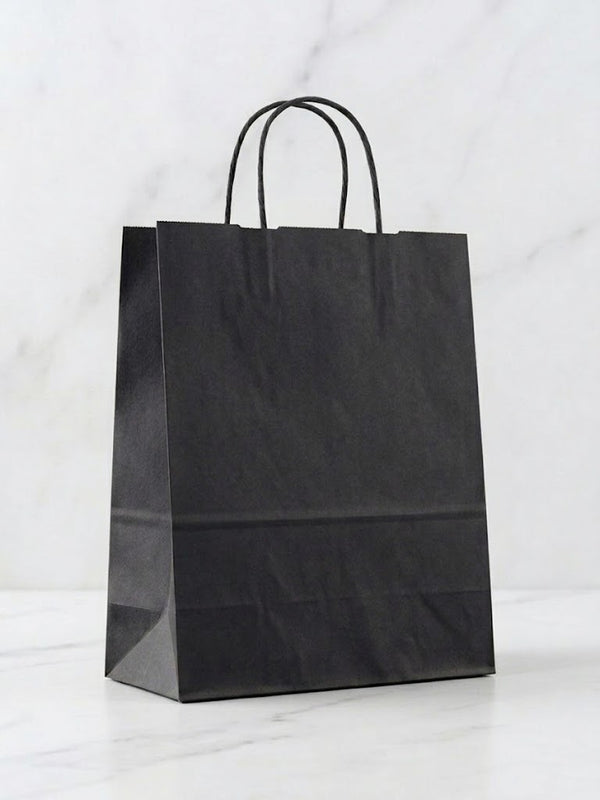 Luxe Papieren Draagtas Zwart